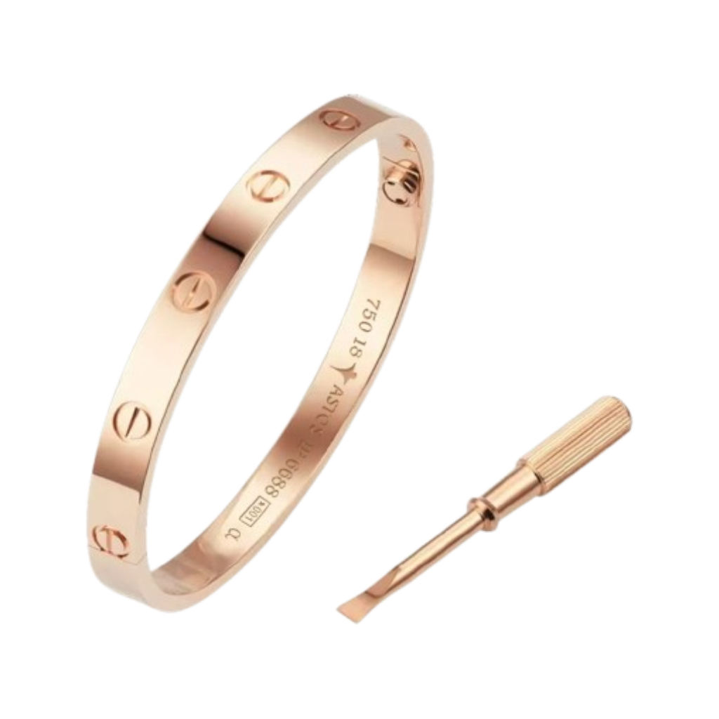 Screw Love Bracelet - Rose Gold