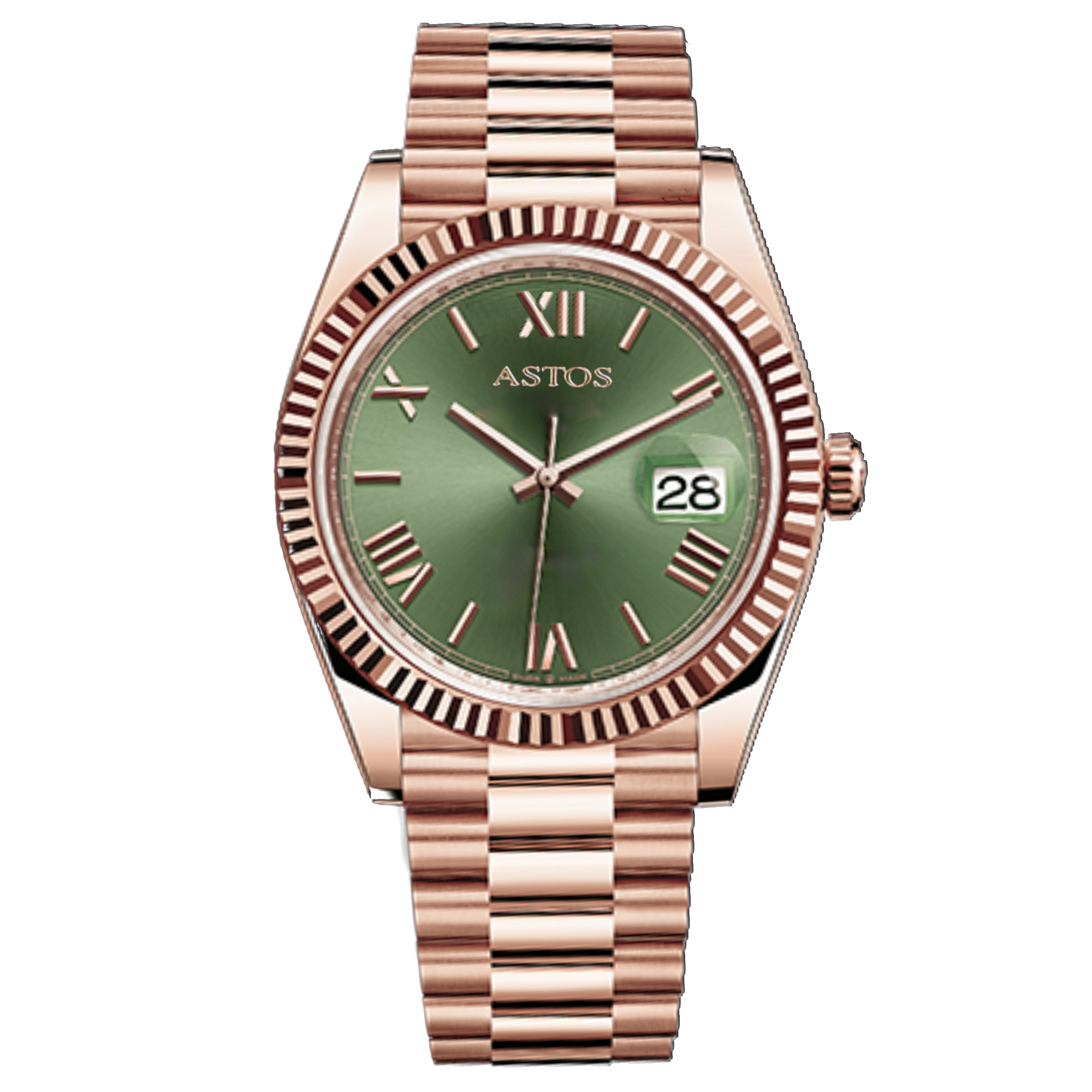 Legendary Rose Gold Green